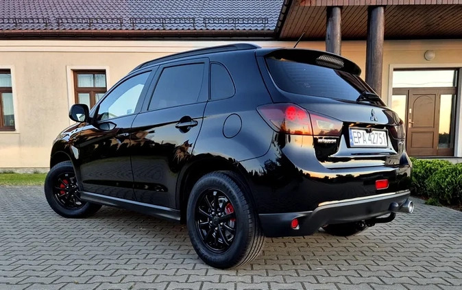 Mitsubishi ASX cena 44999 przebieg: 141123, rok produkcji 2014 z Pabianice małe 596